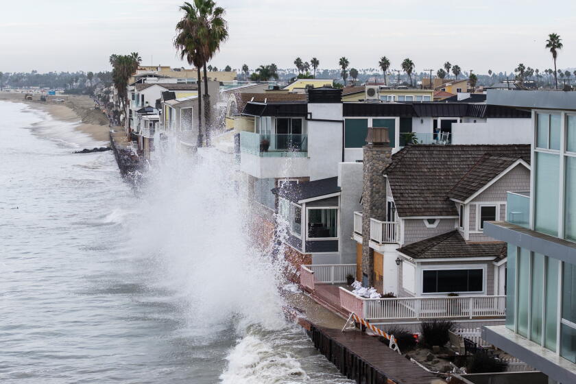 Rachel moves in as 'unprecedented' conditions bring SoCal coastal flooding