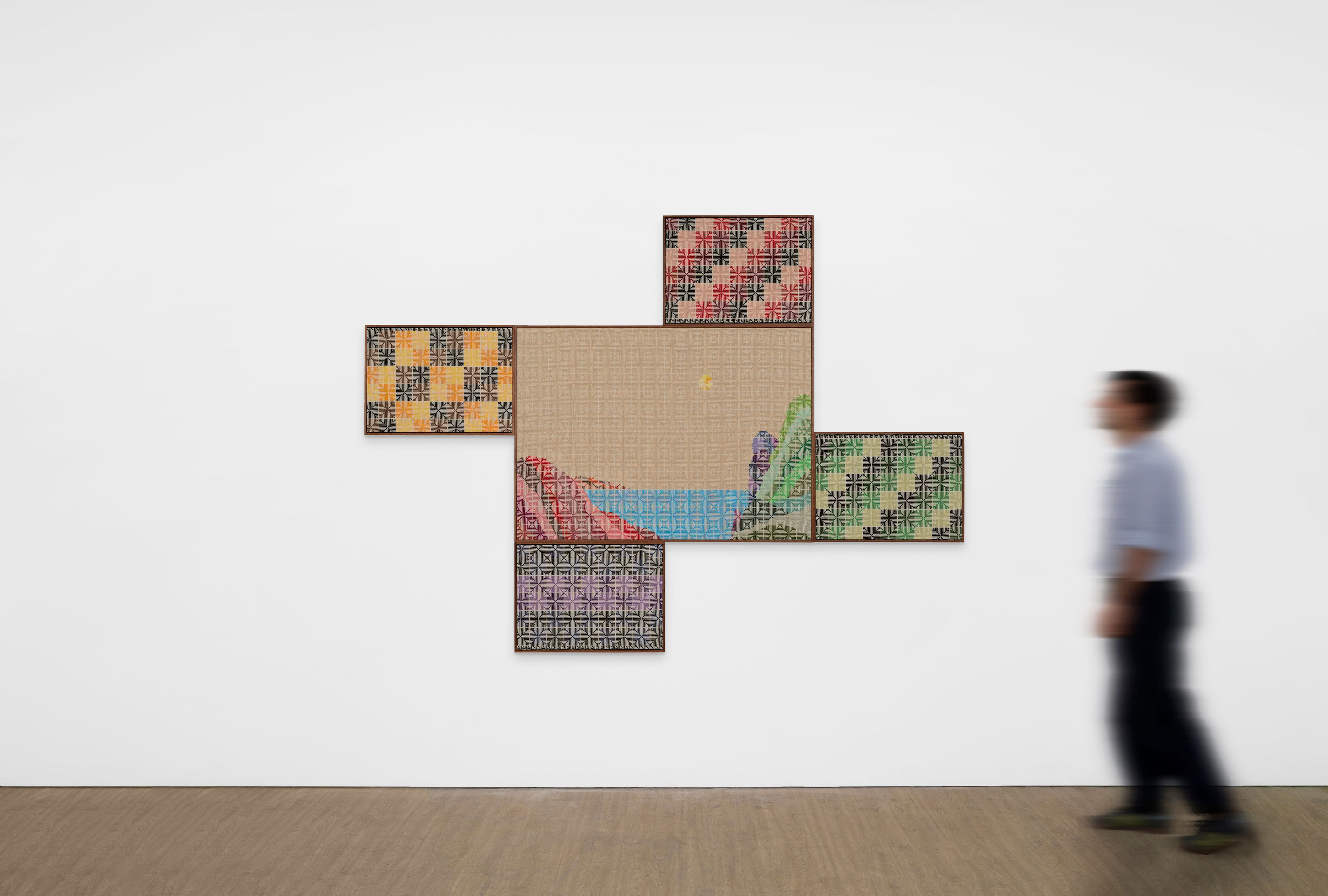 The imagined Palestinian landscapes of Jordan Nassar's tatreez panels