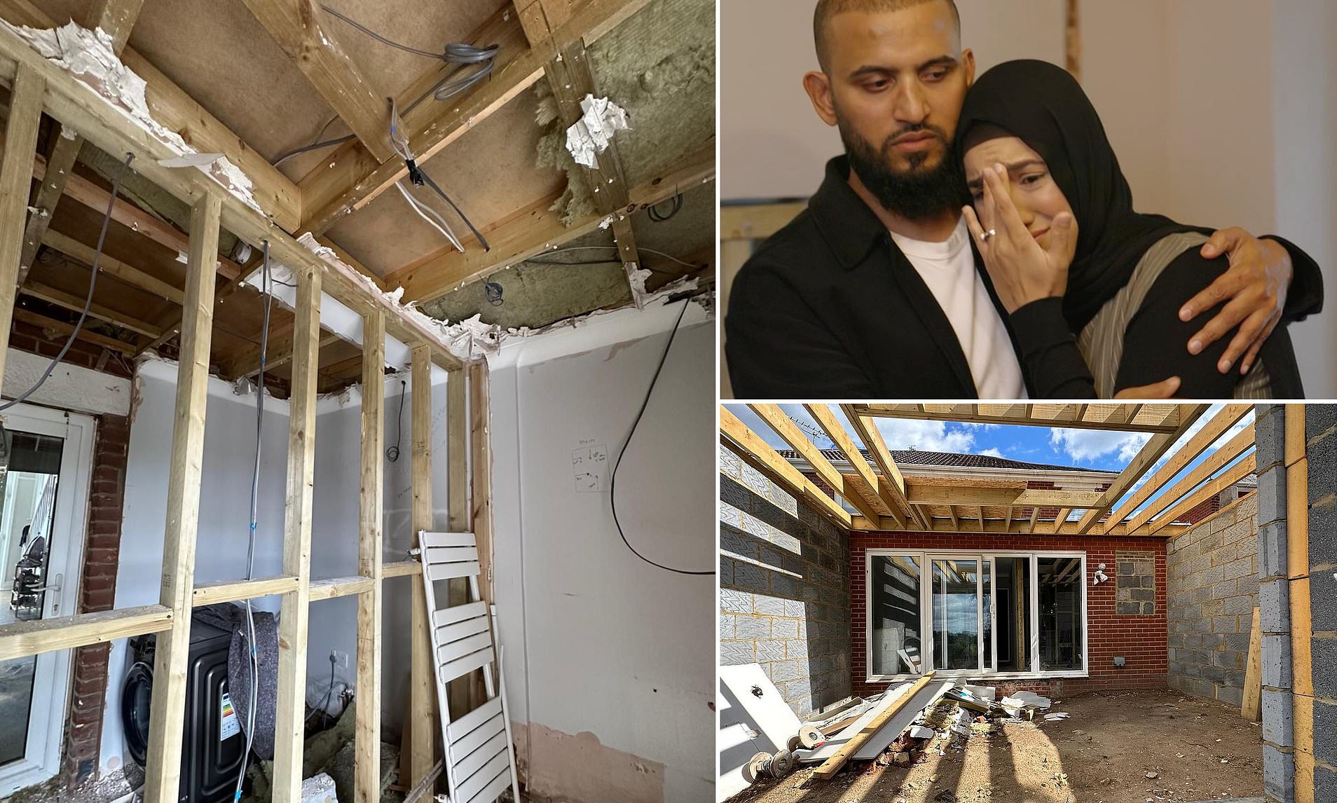 The shocking state £72k cowboy builder left DIY SOS deaf couple's home