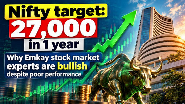 Nifty target: 27,000 in 1-year - Why Emkay stock market experts are ...