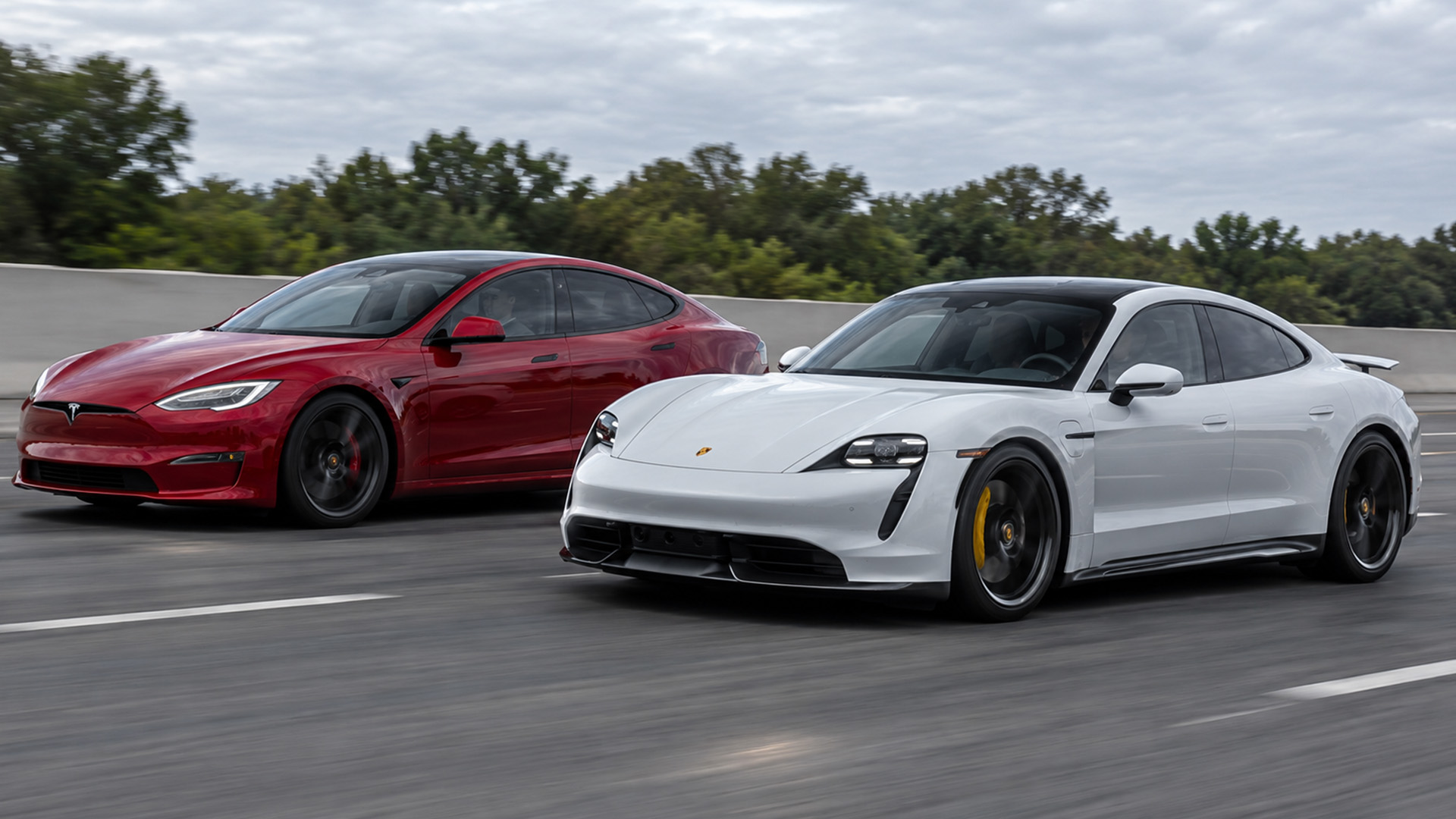 Can The Porsche Taycan Beat The Tesla Model S in Drag Race