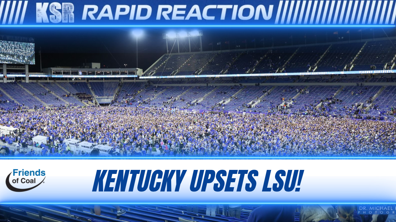 Rapid reaction: An all-time night as Kentucky topples LSU in overtime