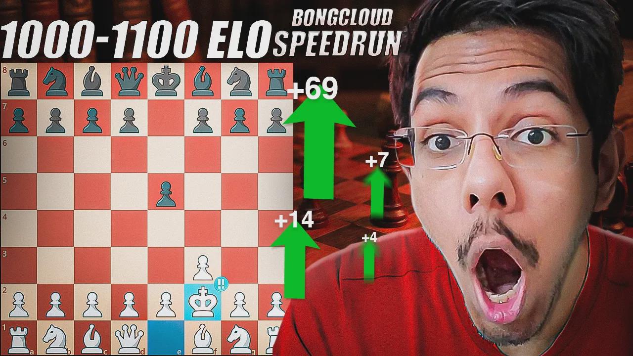 Bongcloud speedrun episode 8 | Chess rating climb 1082 to 1126