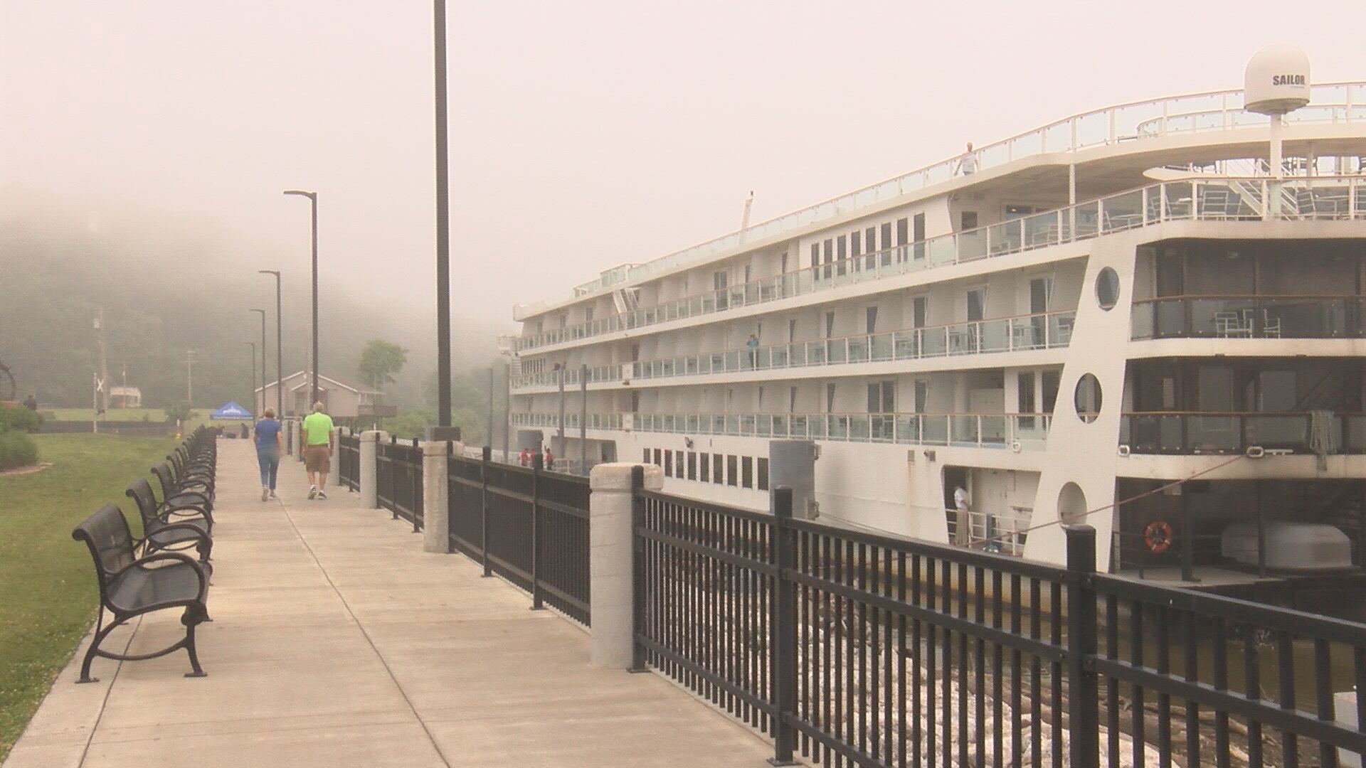 Riverside Park closure set for cruise ship visit
