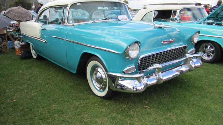 Chevrolet’s small-block V8 began in 1955 at 265 cubic inches and 162 ...