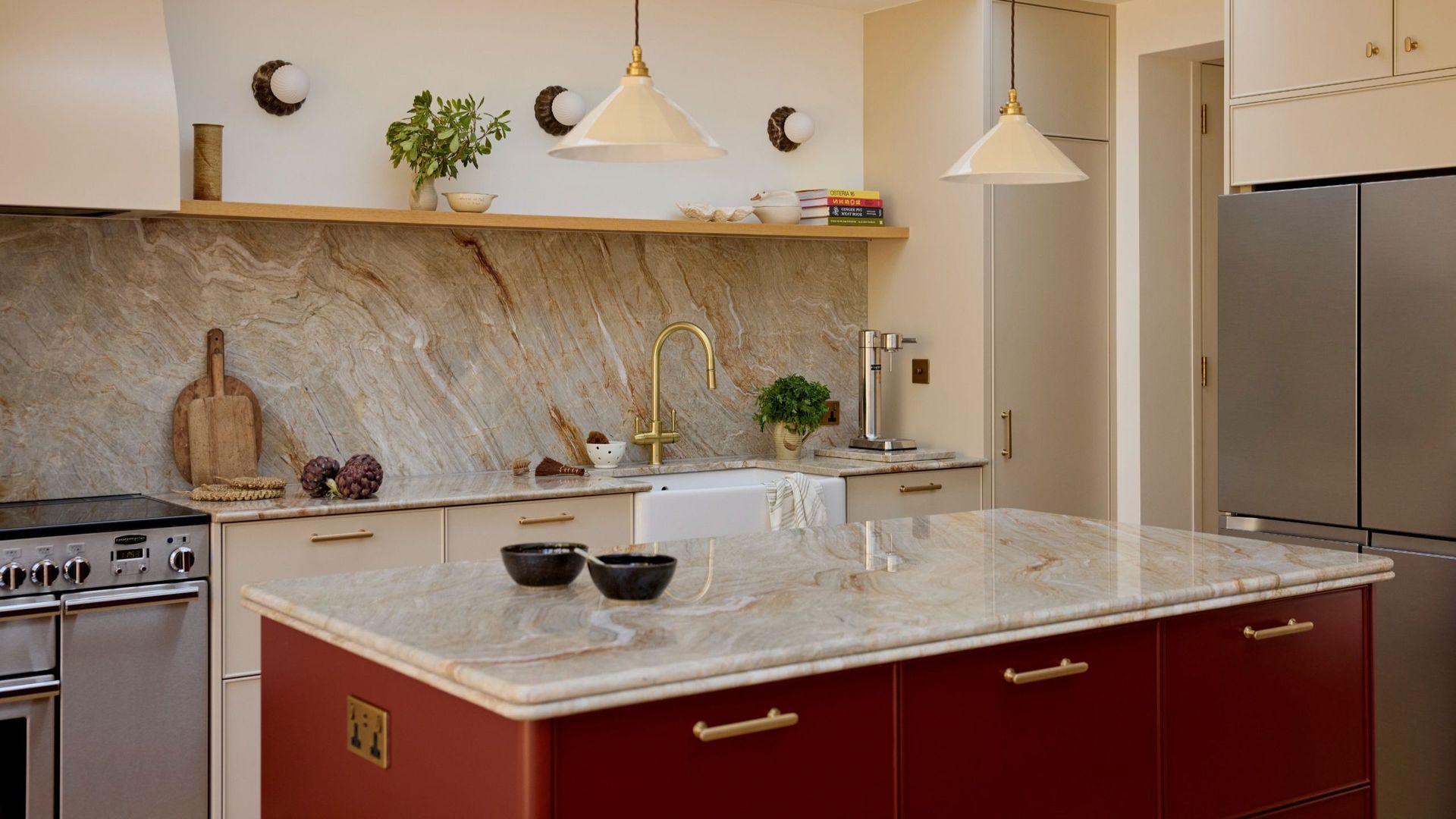 A color-shy couple stepped out of their neutral comfort zone in this ...