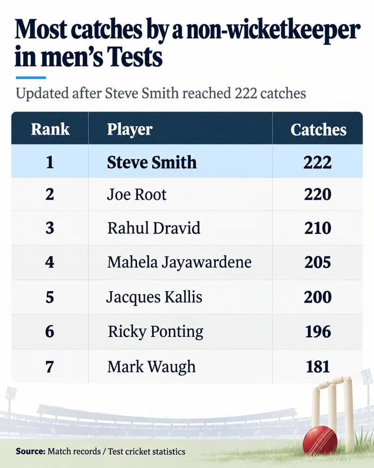 Steve Smith overtakes Joe Root to become the record-holder for most ...