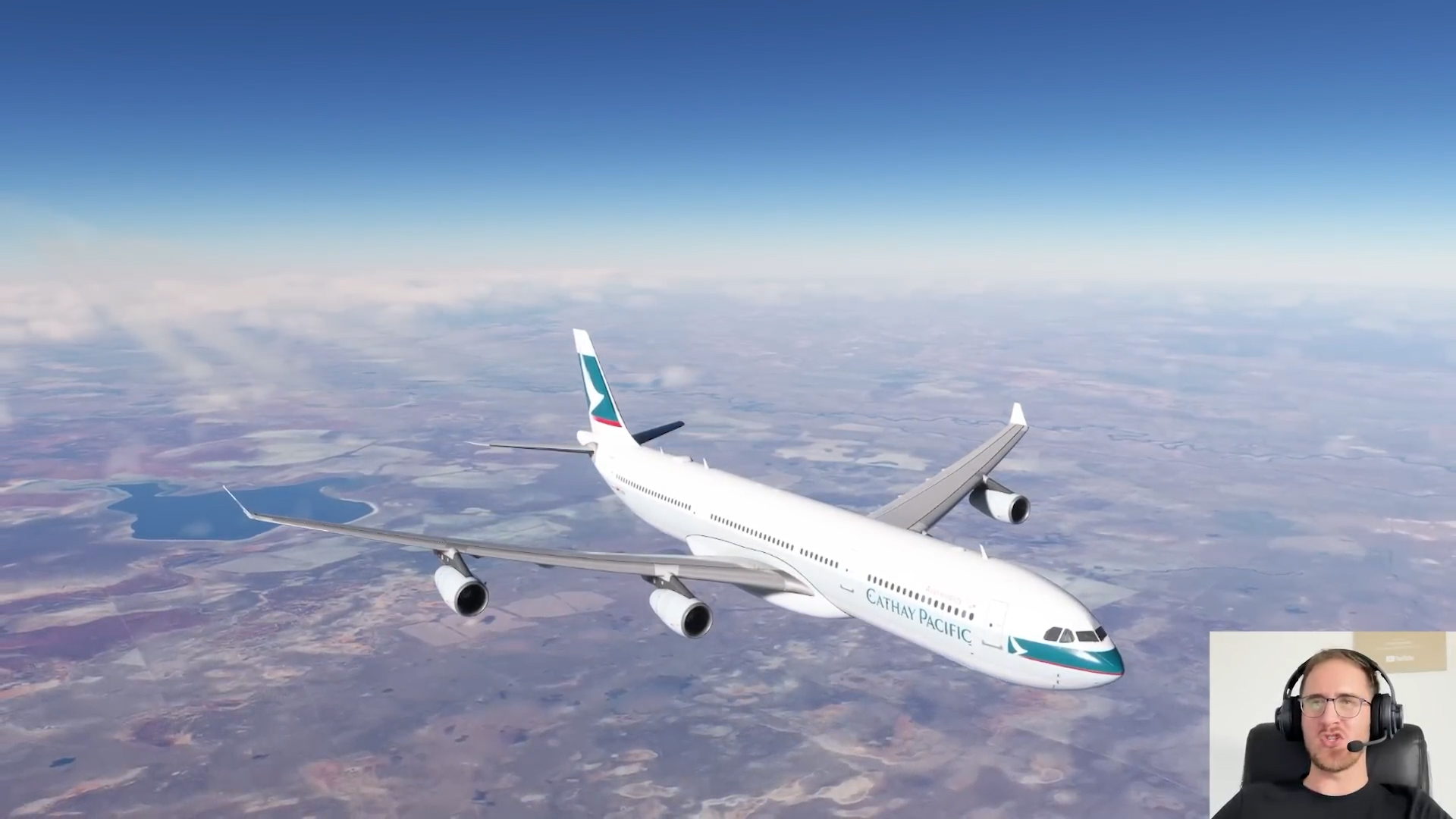 More than 10 hours in an Airbus A340-300 from Sydney to Hong Kong in ...
