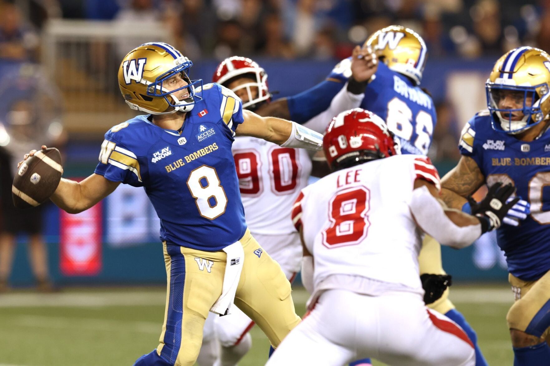 Not dead yet: Collaros guns Bombers back into playoff picture