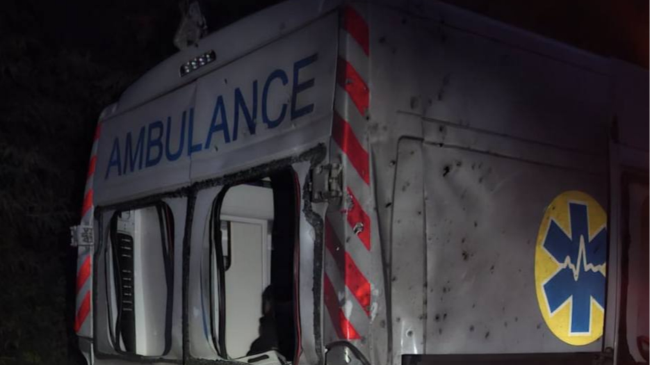 Russian drone strikes ambulance in Sumy Oblast: driver and paramedic ...