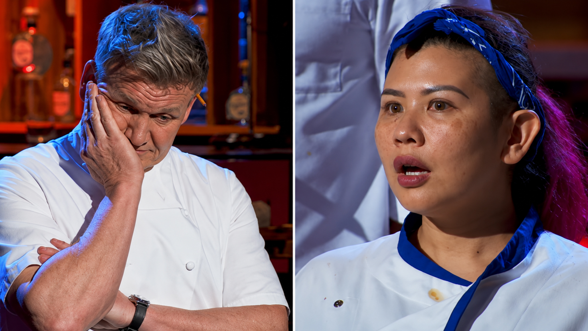 An unexpected interruption brings a twist to Chef Ramsay’s elimination