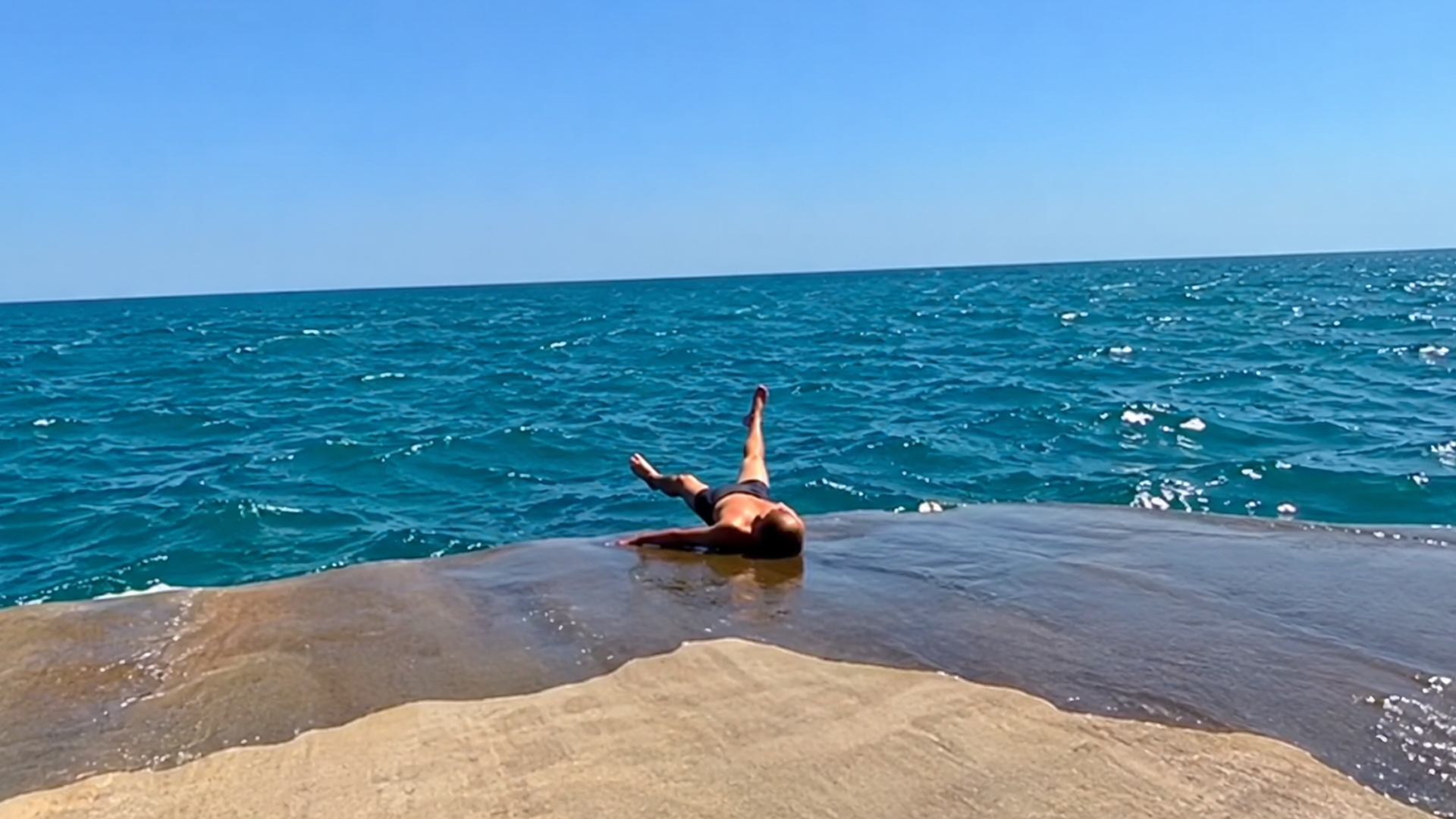 A splash was the last thing they expected