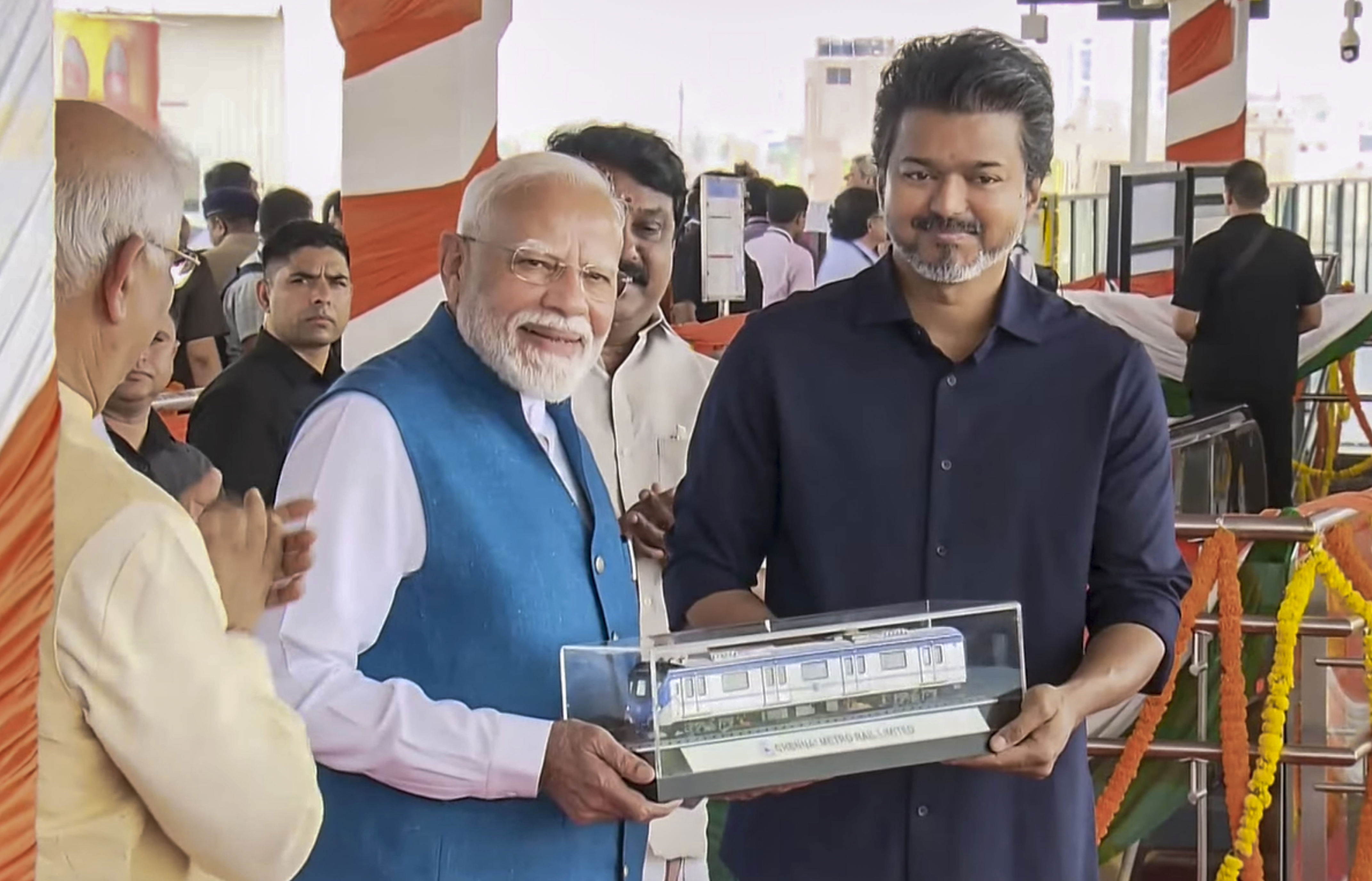 Chennai Metro: PM Modi inaugurates Poonamallee-Vadapalani stretch ...