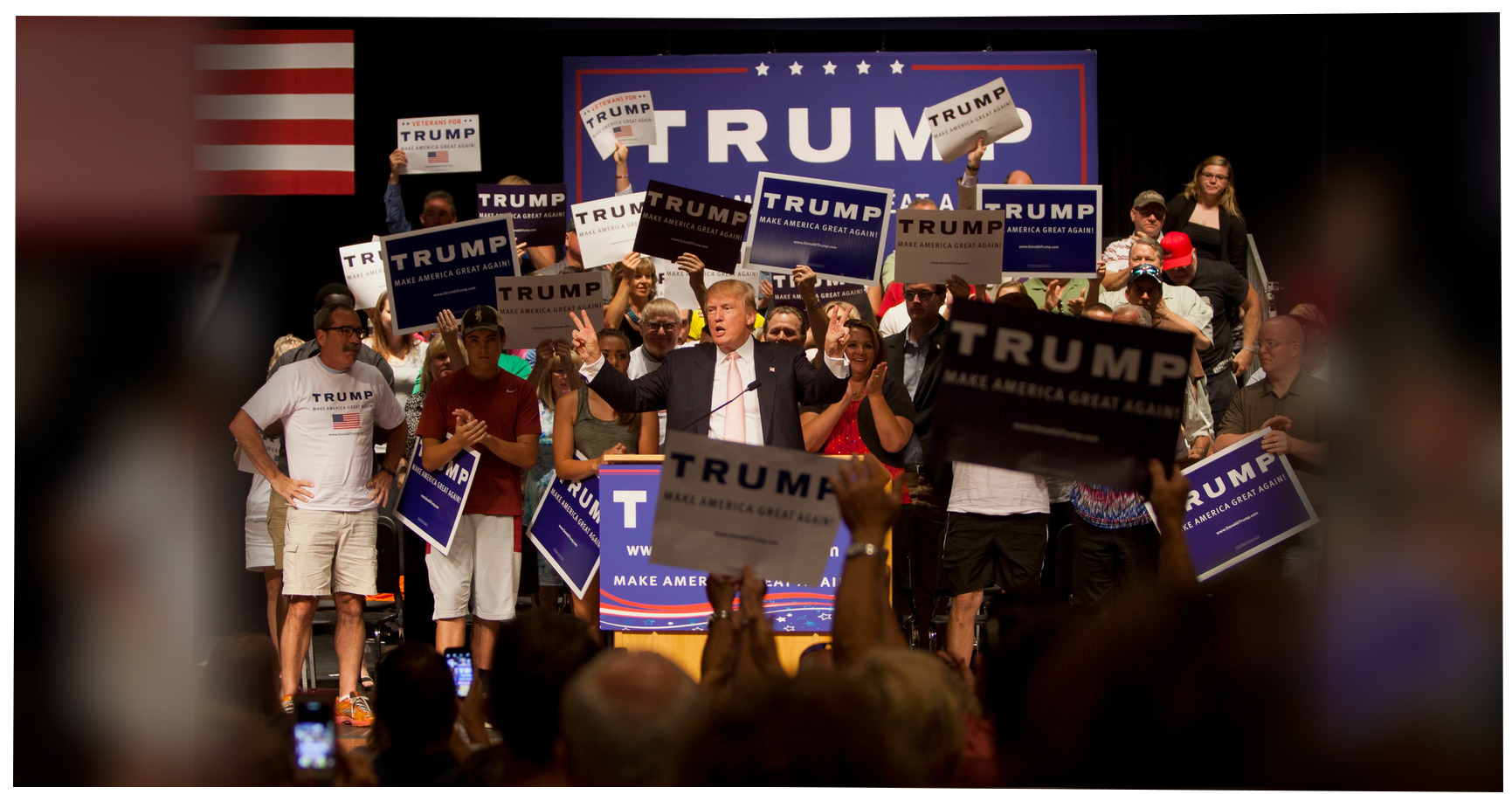 Trump pauses speech as hecklers swarm Texas rally; sheriff says 18 ejected