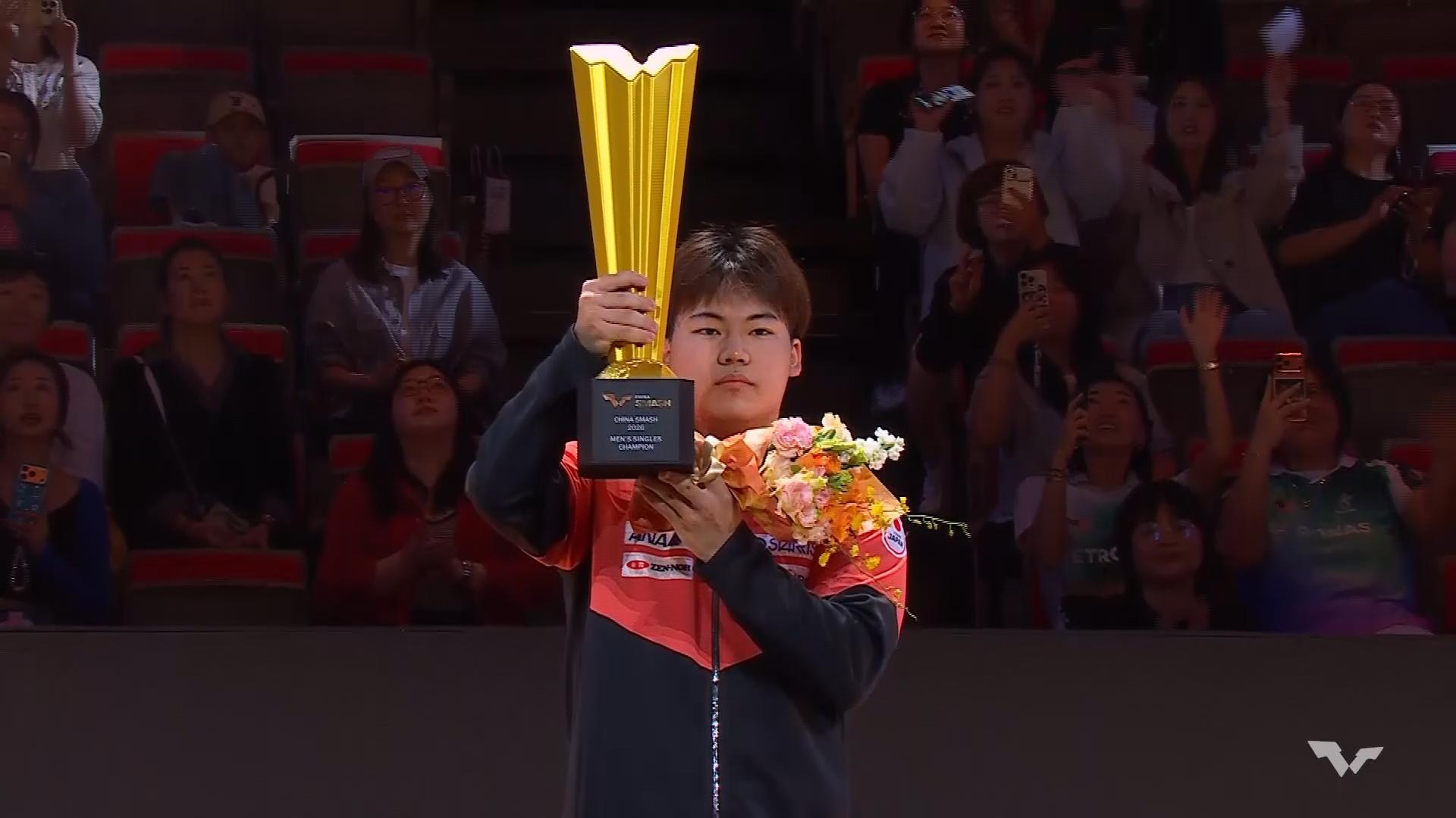 Matsushima claims China Smash crown after seven-game battle against Lin ...