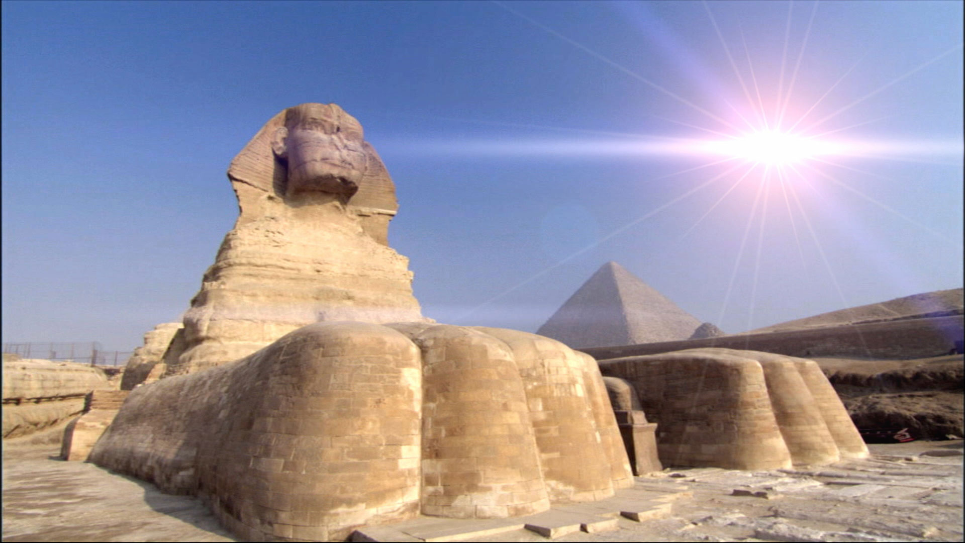 Egyptian twin sphinx connects humans with aliens | Ancient Aliens