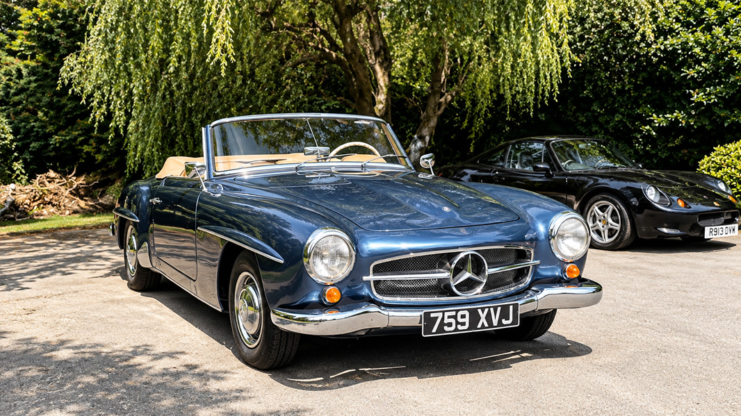 The most beautiful side of electric classic cars
