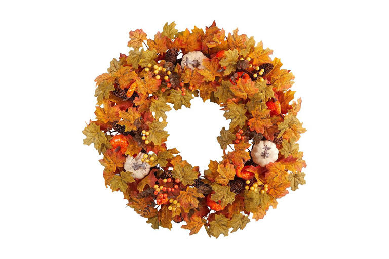 These 13 Thanksgiving wreaths say 'welcome' before you even open the ...