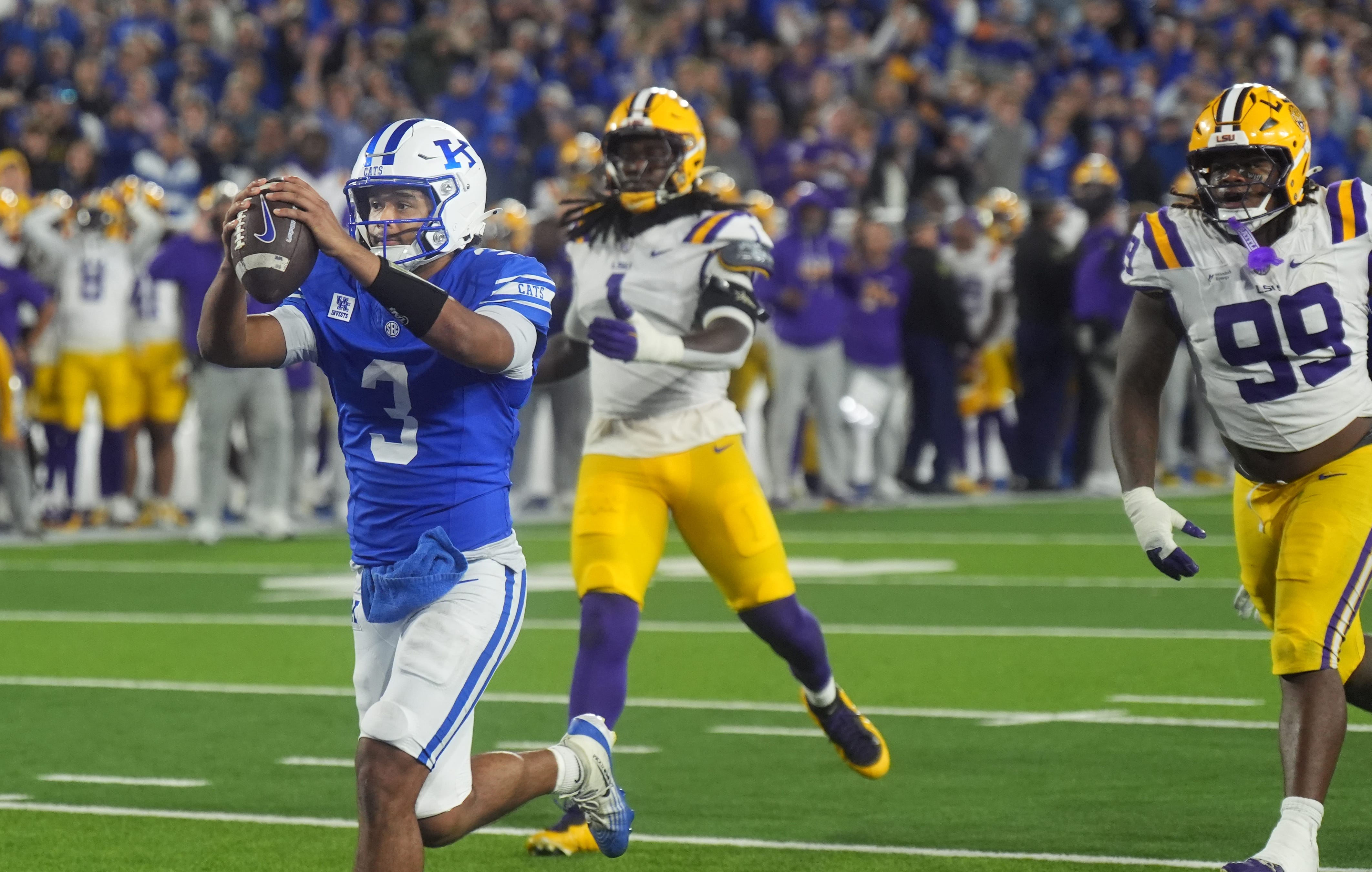 Any questions? Kentucky rallies late again, shocks No. 10 LSU in OT
