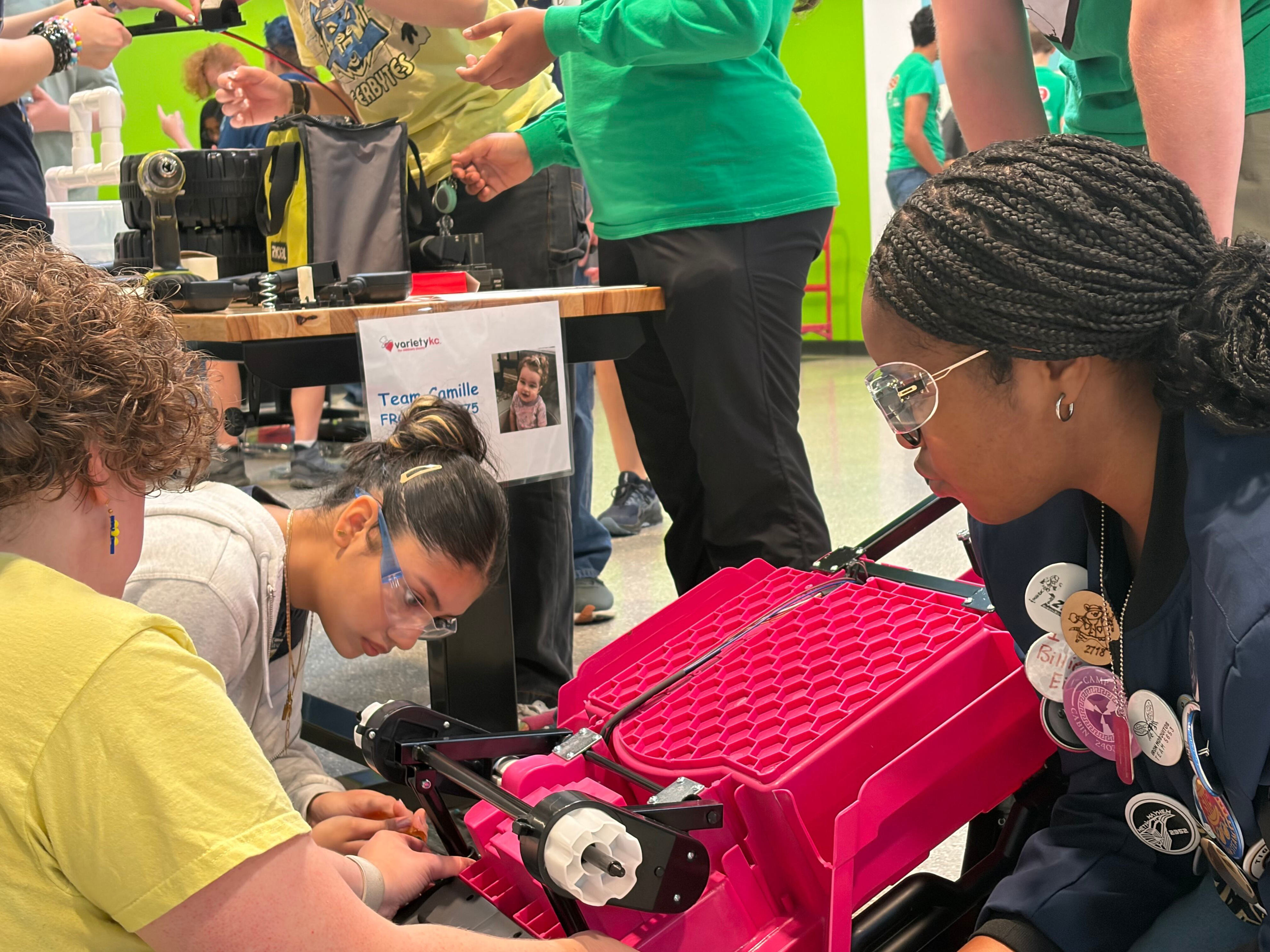 It's magical: Students build mobility cars for kids with disabilities
