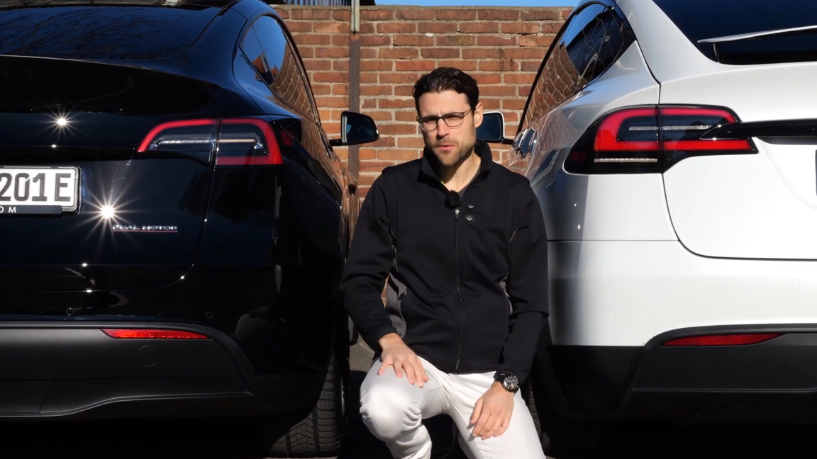 A Tesla performance comparison between agility and luxury speed