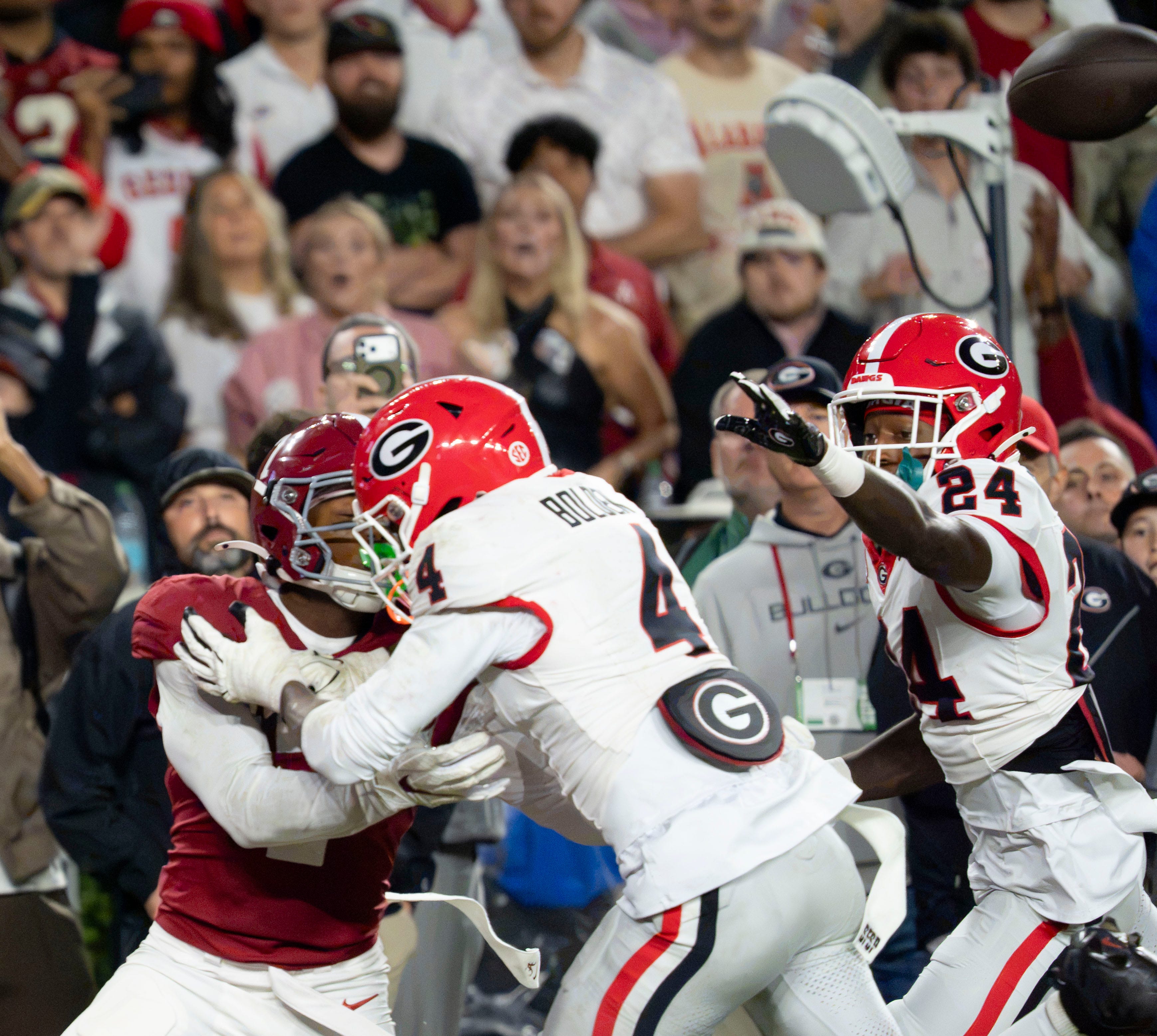 This Georgia DB sees why Alabama football deserved pass interference call