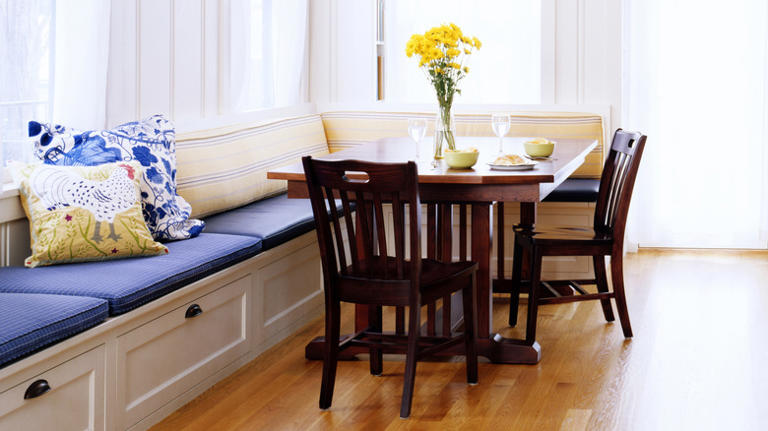 Add this type of seating to your kitchen for a refreshing style change ...