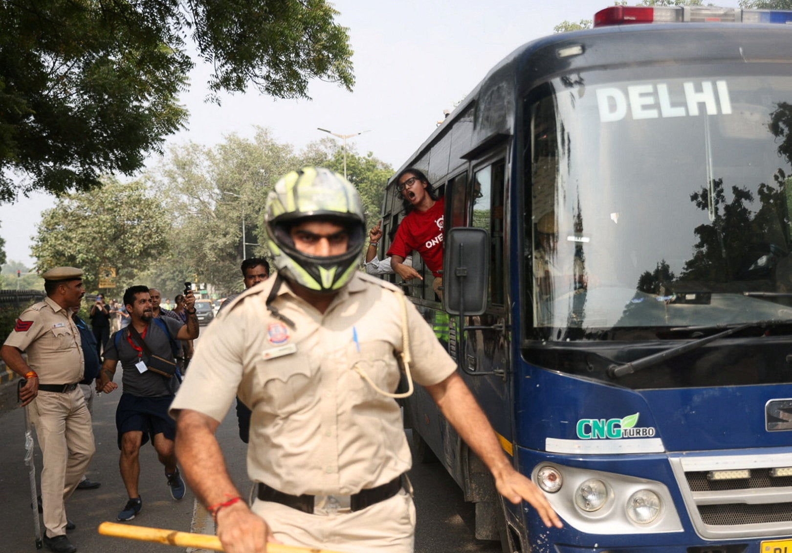 On the ground in Delhi under siege as protests rattle Modi government