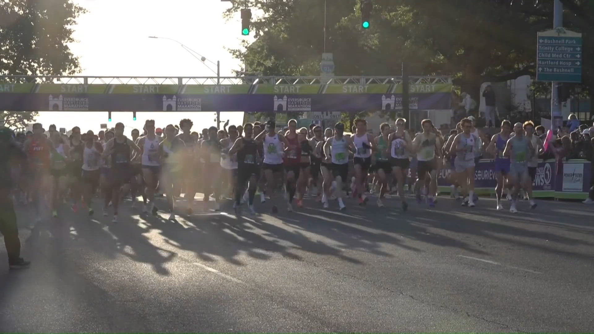 Around 11,000 runners participate in 2026 Eversource Hartford Marathon