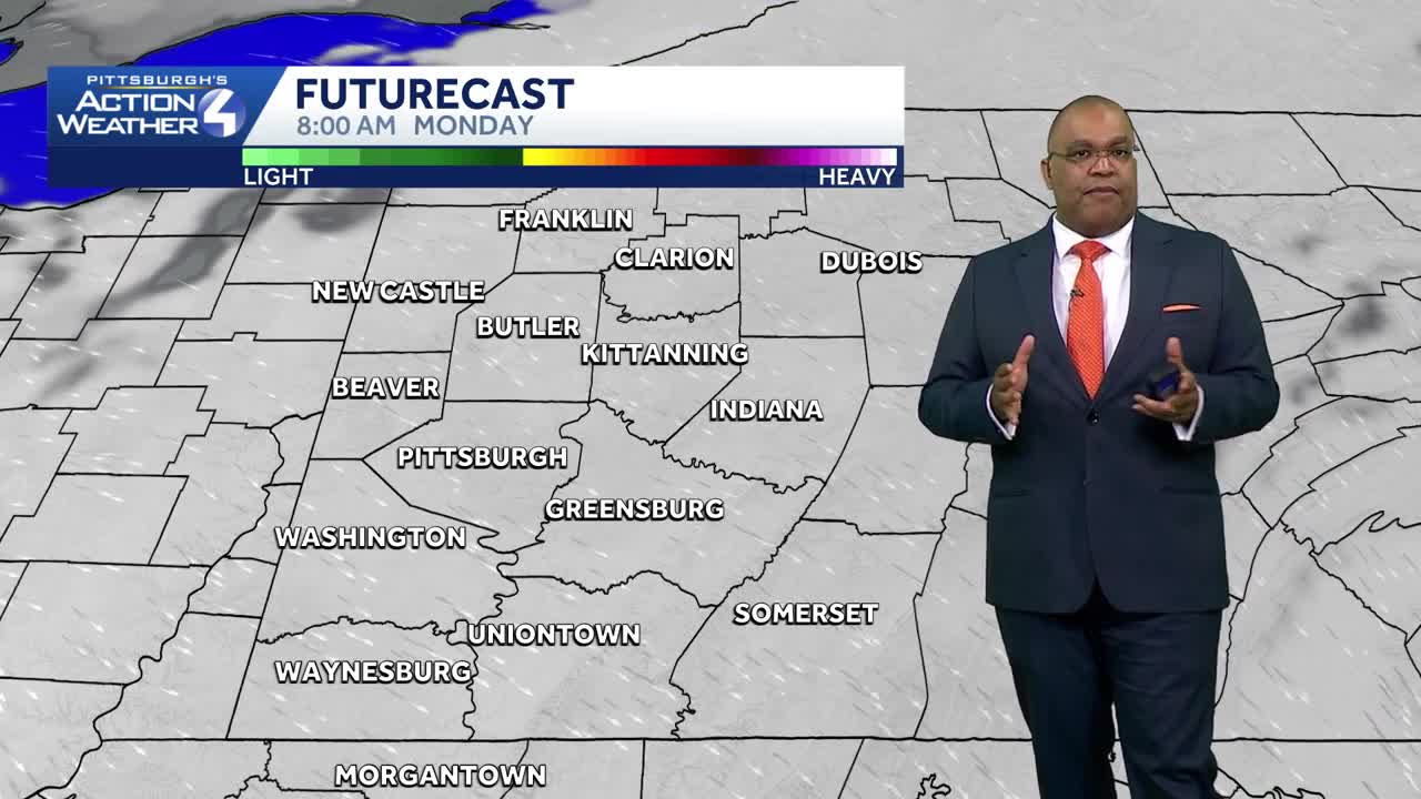 October 10 forecast: Heavy rain and wind Sunday in western PA