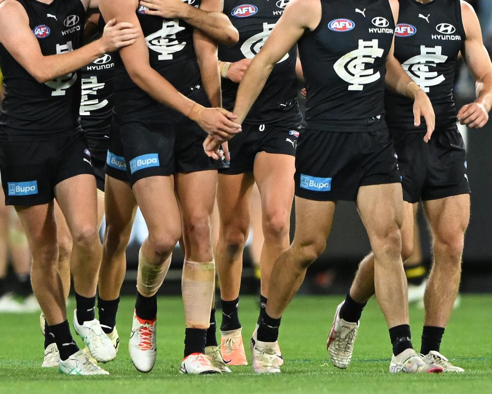 Two Carlton players treated in hospital after needing care for 'separate circumstances'