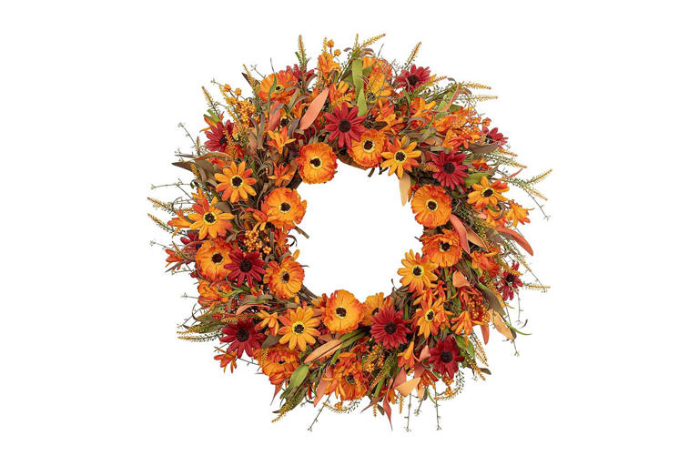These 13 Thanksgiving wreaths say 'welcome' before you even open the ...