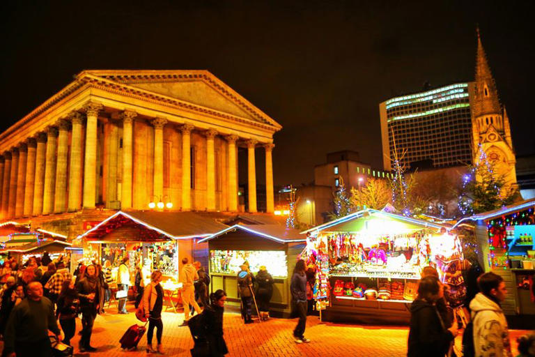 Christmas events across Birmingham in 2026 from light trails to stage shows