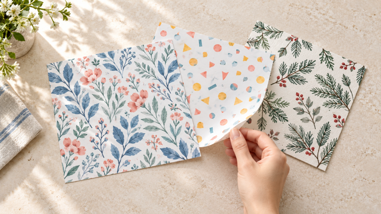 How to make a cute gift box from a sheet of paper