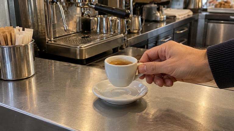 Why can the same coffee cost more at a table in Italy?