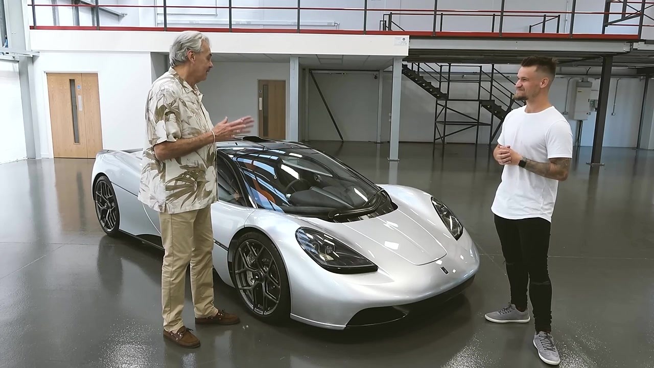 Gordon Murray reveals the GMA T.50, his McLaren F1 successor