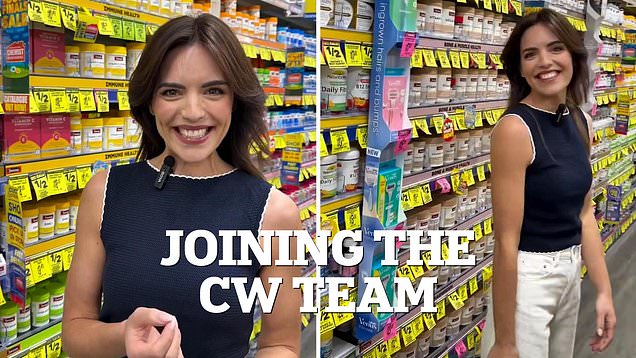 Olympia Valance represent the new face of Chemist Warehouse