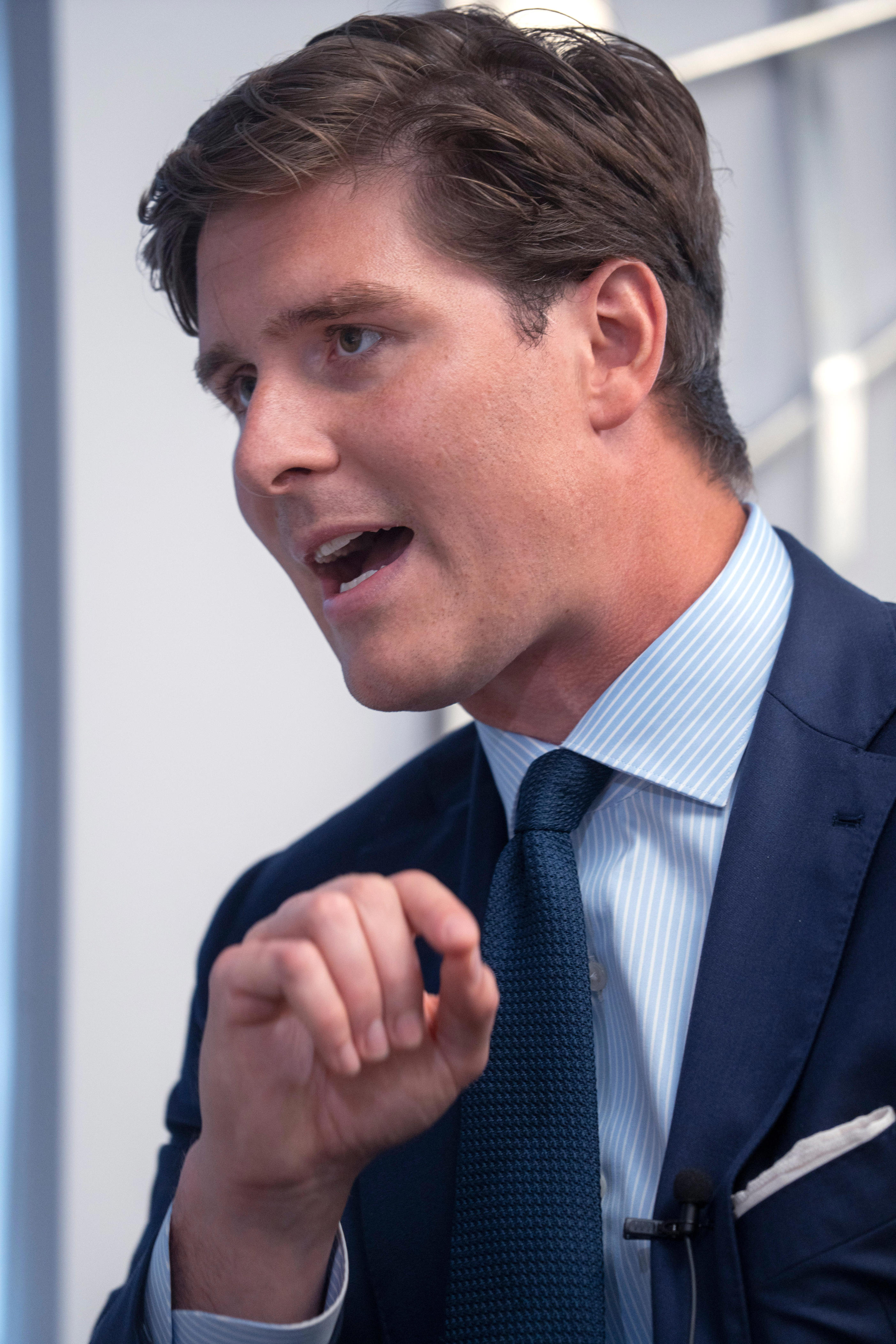Watch: Why Beau Bayh de-emphasizes the Democrat label for secretary of ...