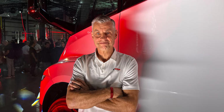 He built a 700-truck diesel fleet. Now he’s buying 50 Tesla Semis