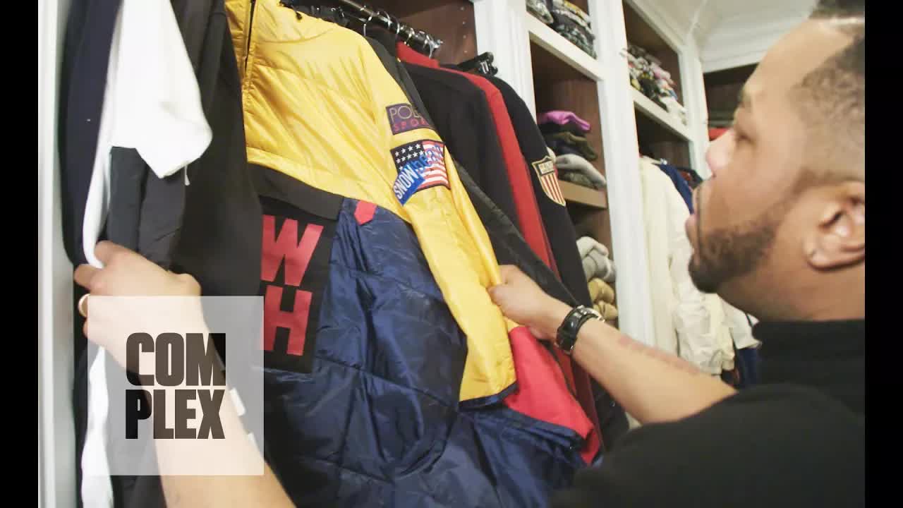 Just Blaze's massive Polo Ralph Lauren collection tour