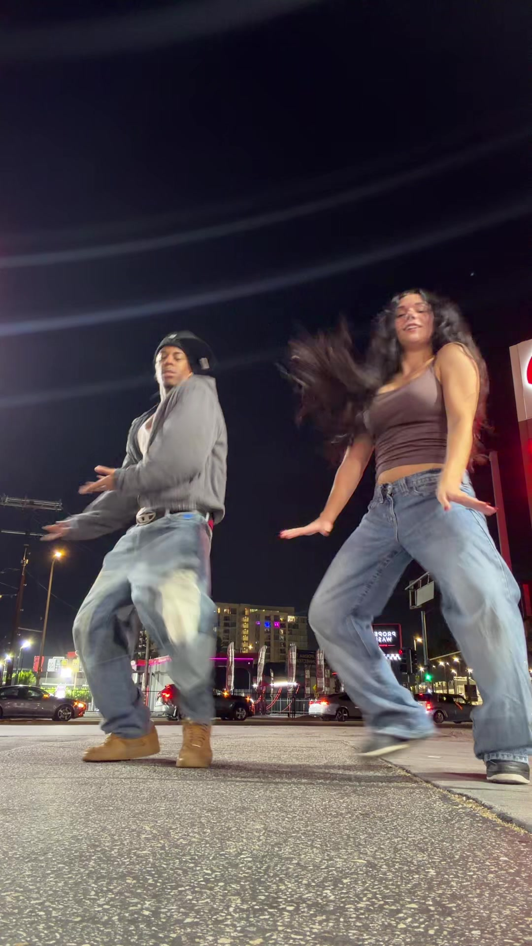 A dance moment filled with unexpected fan excitement