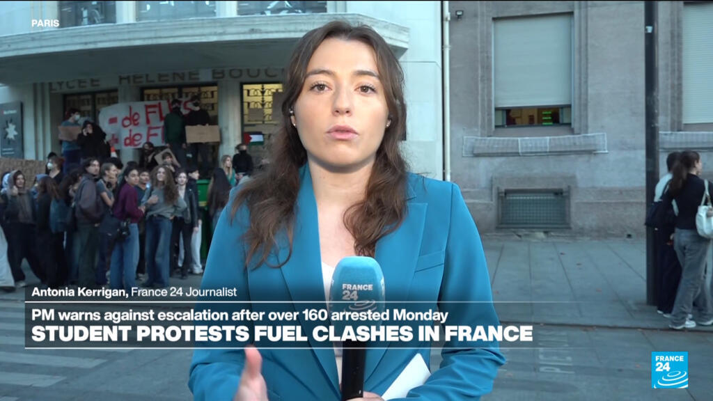 Class sizes of more than 36 people: School protests continue in Paris ...