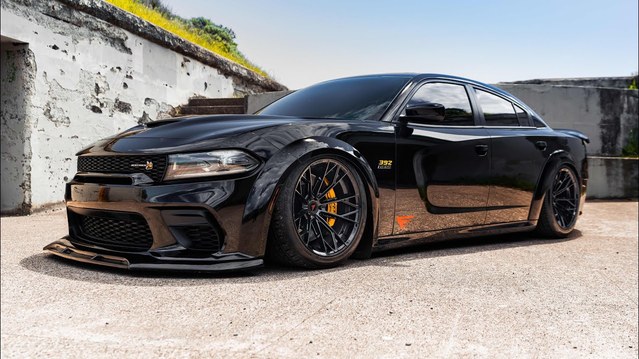 A cinematic look at the aggressive style of Dodge performance