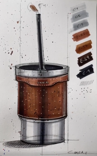 Bringing creative thoughts to life through pencil drawing