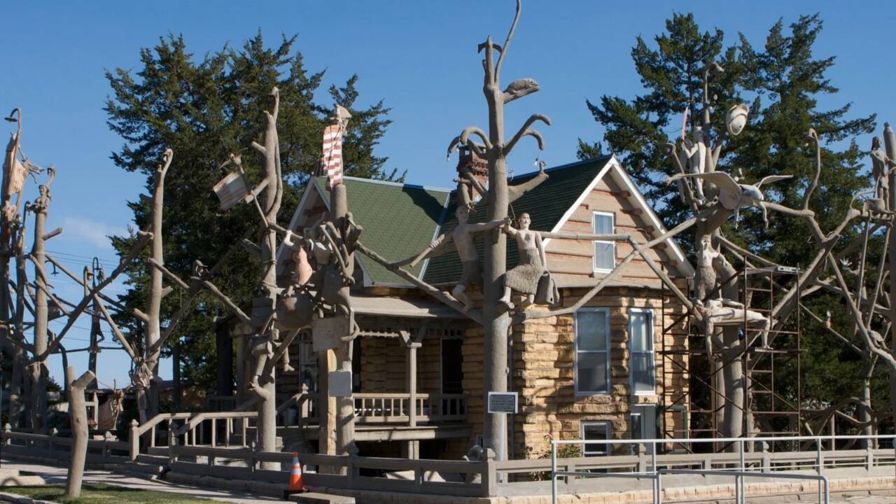 Kansas Garden of Eden restored: Veteran’s concrete vision becomes folk ...