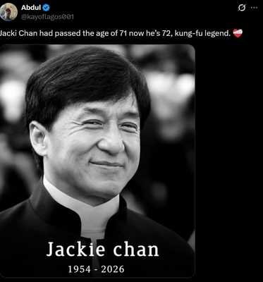 Is Jackie Chan alive or dead?