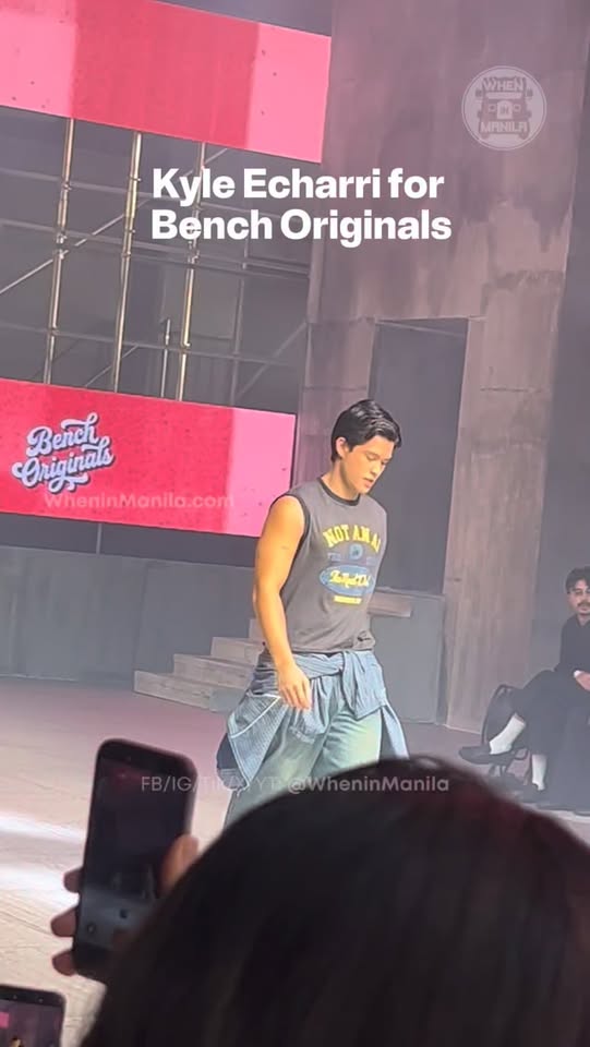 Kyle Echarri takes over the Bench Fashion Week runway