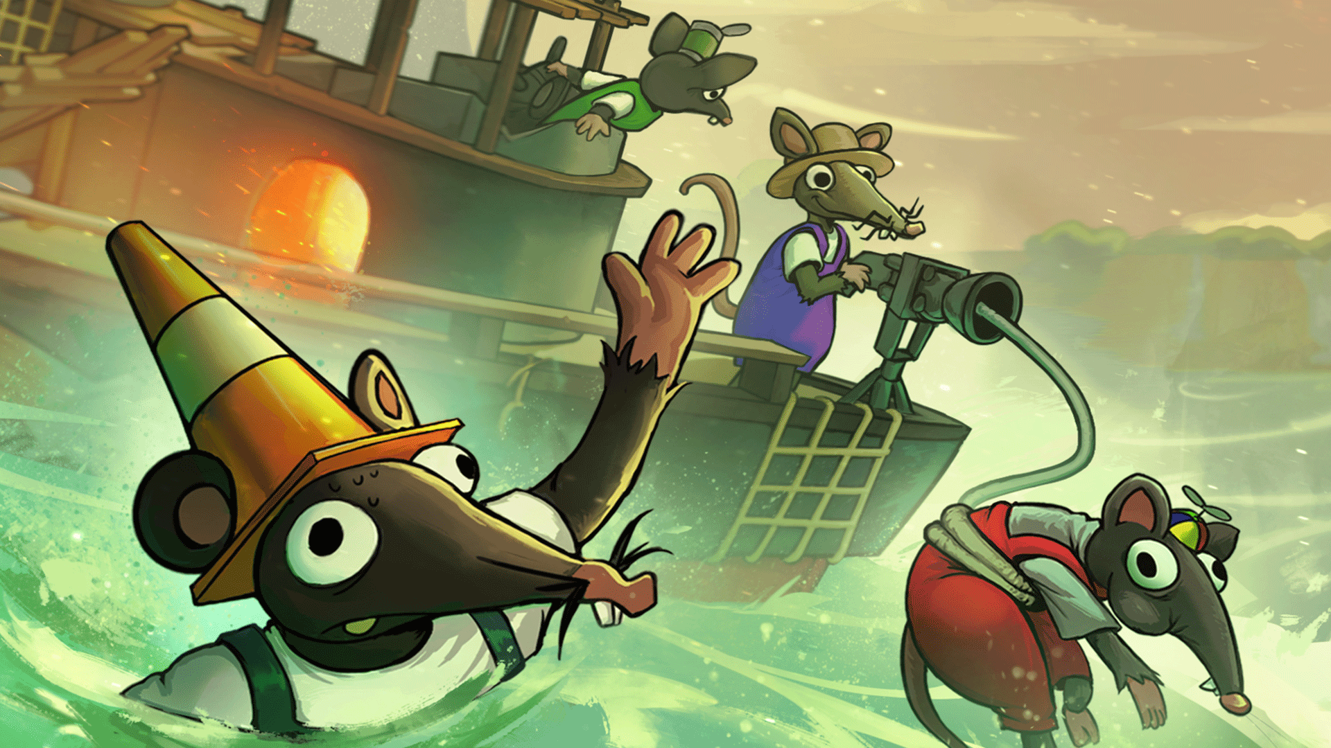 All rats on deck - official announcement trailer