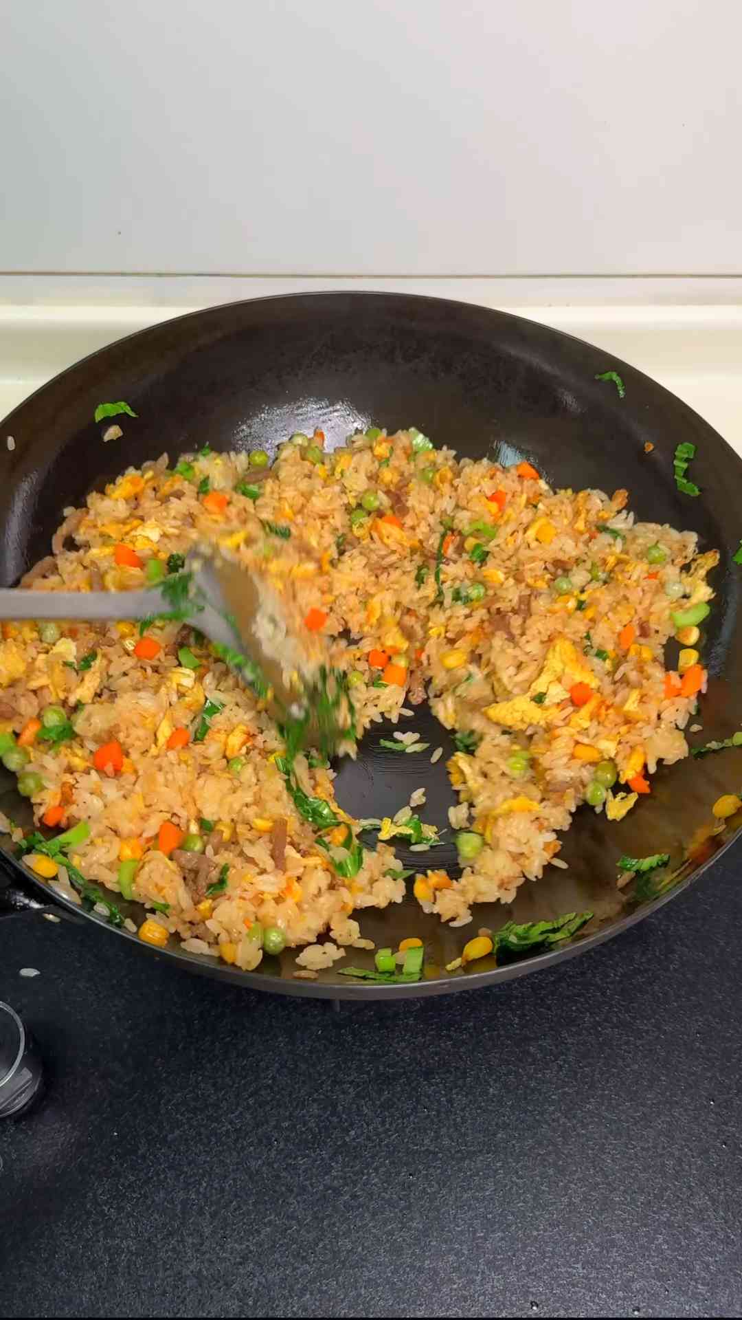 Beef and vegetable fried rice for any meal