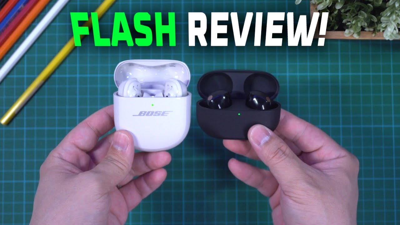 Bose QuietComfort Ultra Gen 2 vs Sony WF-1000XM5 review flash ⚡